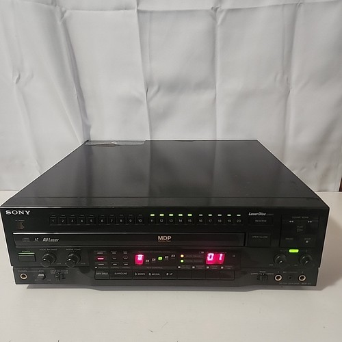 Sony mdp laserdisc cdv cd - sony,
