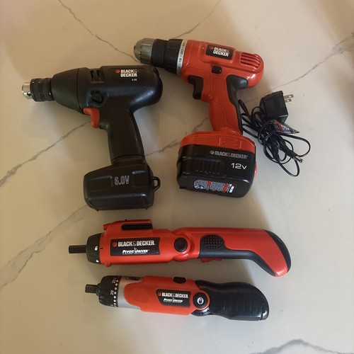 Black and decker - black, trapano