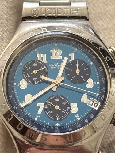 Swatch irony chrono datario - -,