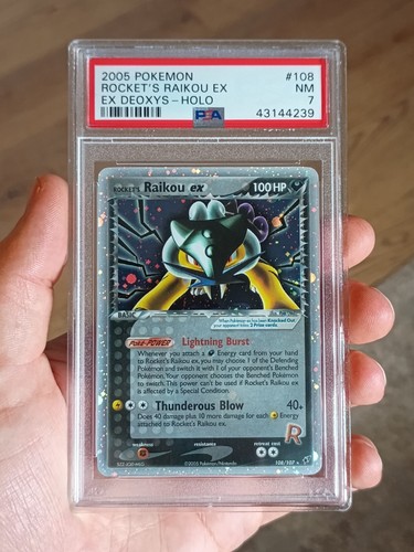 Psa rocket raikou ex - psa, rocket's
