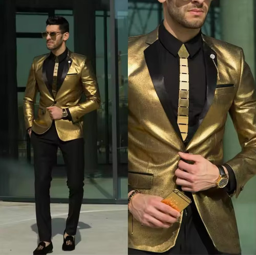Abiti sposa uomo moda oro - abiti, da