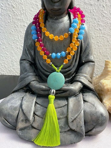Collana lunga hippie boho