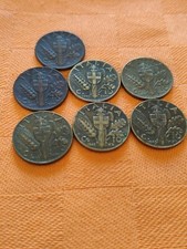 10 cents BRONZE 1939 1940 1941