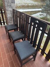 3 sedie Ingram Cassina C.R. Mackintosh