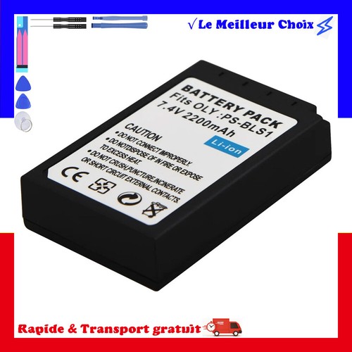 Batterie pour olympus bls1 - batterie, ps-bls1