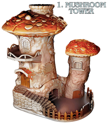 Torre dei funghi - torre, armadietto