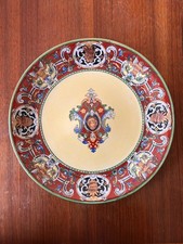 Lotto 2 piatti porcellana