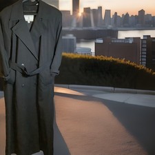 London Fog Trench Coat Tg 10