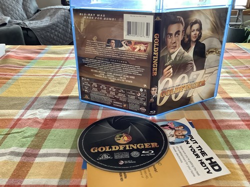 Goldfinger used blu ray - goldfinger,
