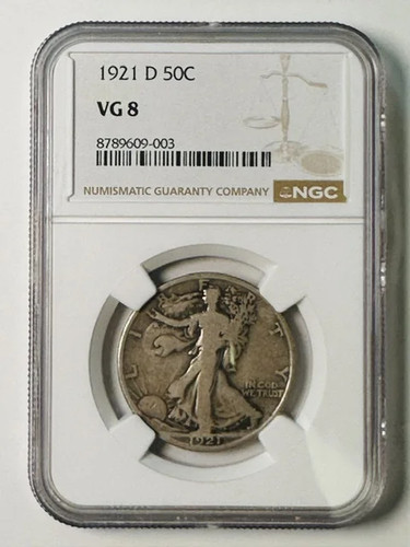 1921 walking liberty - d,