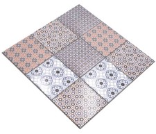 Mosaico autoadesivo bianco blu - autoadesivo,