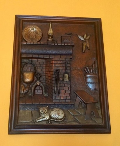Quadro legno intarsiato - , cm