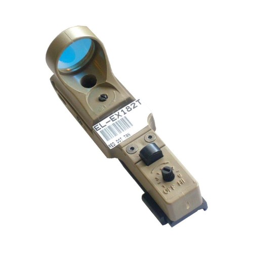 Red dot sight dark - red, earth