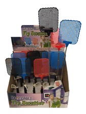 PALETTA AMMAZZA ACCHIAPPA MOSCHE TELESCOPICA SCHIACCIA ZANZARE INSETTI CM 26-72