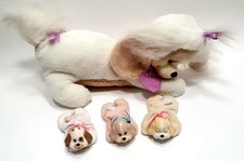 Hasbro Puppy Surprise Peluche Cane + 3 cuccioli 1991