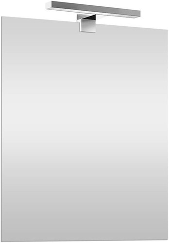 Specchio con lampada led - specchio,