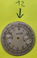 Eberhard Cronografo Extrafort Quadrante Diametro 35MM Dial Anni 1940 1950 45 Min