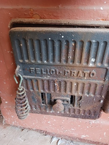 Stufa legna terracotta - legna, in