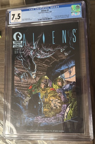 Cgc aliens - cgc, 7.5