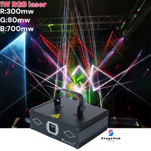 Mini proiettore laser rgb - laser, 1w