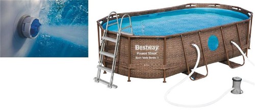 Piscina ovale bestway - piscina,