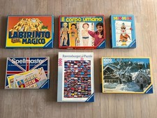 LOTTO DI 4 GIOCHI E 2 PUZZLE