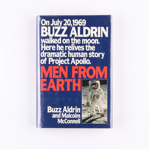 Buzz aldrin signed men - "men, from