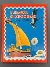I Viaggi di Sindibad e altre Fiabe Libro Illustrato Per Ragazzi Mondadori 1990