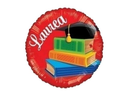 Pallone mylar laurea cm - mylar,