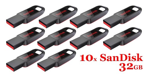 Lotto 10x sandisk 32gb - 10x,