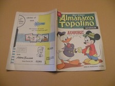 ALMANACCO TOPOLINO 1959 N.1 MONDADORI WALT DISNEY ORIGINALE OTTIMO