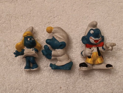 Lotto figurine puffi vintage - 3,