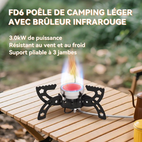 Redsun fd6 réchaud gaz - fd6,