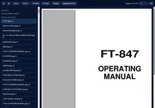 yaesu ft-847 manuale operativo