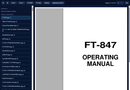 Yaesu 847 manuale - ft-847, operativo