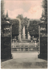 LUCCA-VILLA LA MARLIA-IL PARCO CON LA VASCA-viaggiata d'epoca anni quaranta