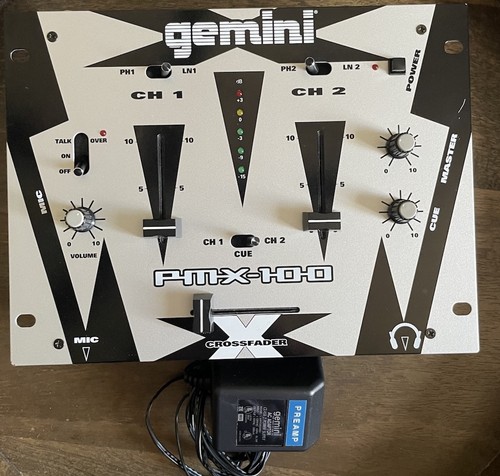 Gemini preamp mixer - gemini, dj