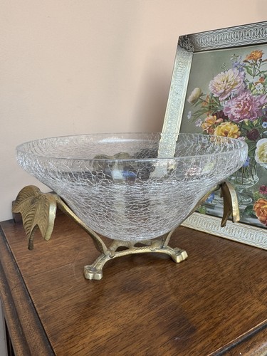 Vintage center piece crackle - center,