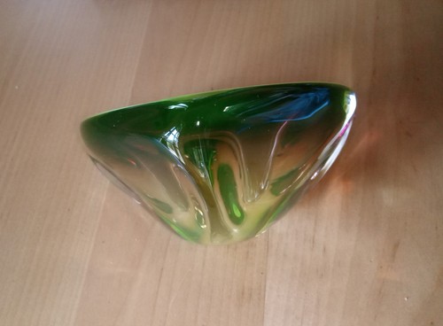 Murano sommerso glass bowl - sommerso,