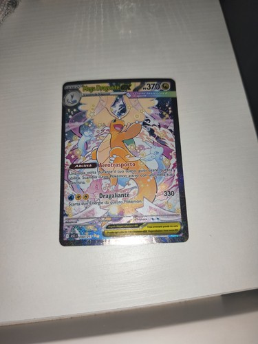 Carta pokemon mega dragonite - carta,