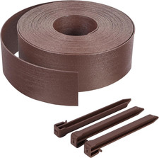 ® Bordo Giardino Flessibile, Bordi Aiuole PE Bordura per Prato Con Picchetti Di 