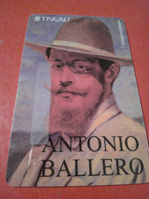 Italia Tiscali   1 scheda telefonica "Artisti Sardi" Antonio Ballero!!