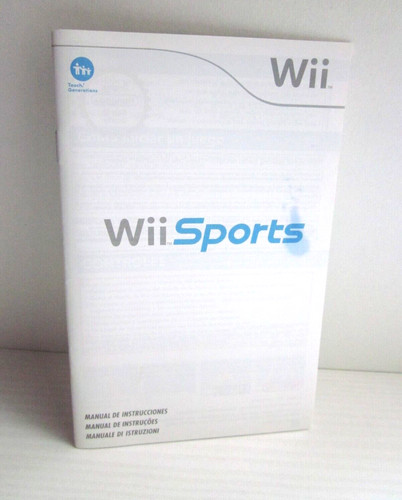 Manuale istruzioni wii sports - manuale,