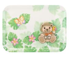 Thun Vassoio Tropical - Verde - Melamina - 43,5 x 32,5 x 1,5 cm