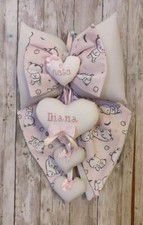 Fiocco Nascita Bimba Nome Personalizzato