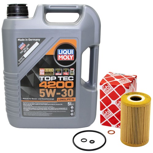 Kit olio motore 5 litri - 5,