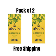 (2 confezioni) Gevalia Medium Toast Columbia Arabica Caffè Macinato, 12 oz. Borsa