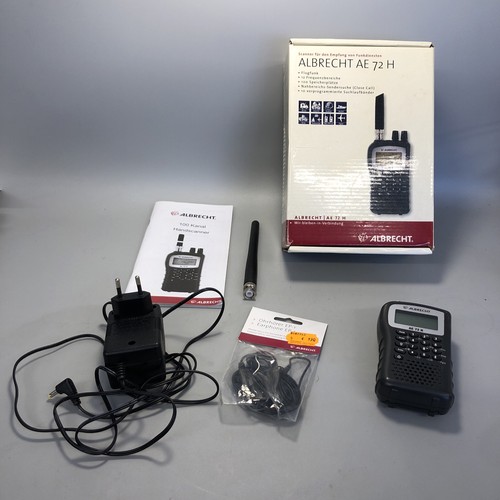 Scanner manuale albrecht 72 - scanner,