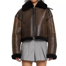 Giacca bomber aviatore donna