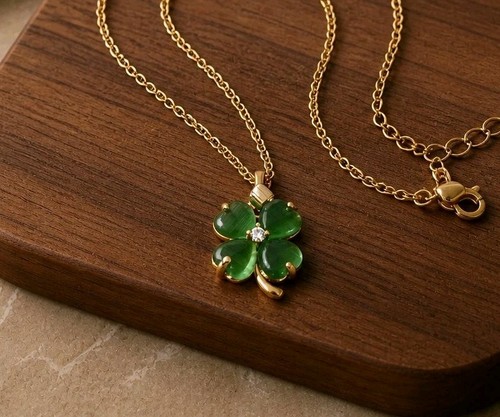 Collier femme trèfle - collier,